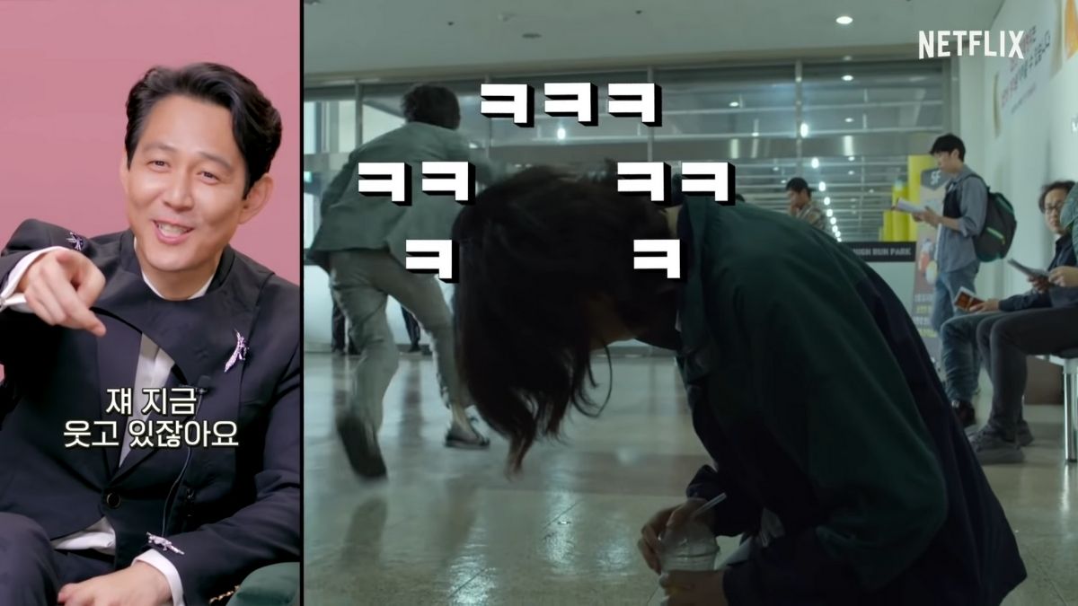 Lee Jung Jae and Jung Ho Yeon's Improvised Scene In Squid Game