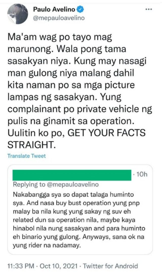 Paulo Avelino Defends Jake Cuenca After Police Car Chase