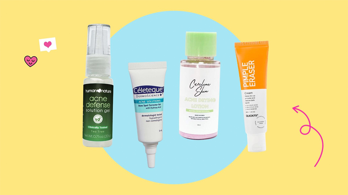 Best drugstore pimple removers, acne treatments