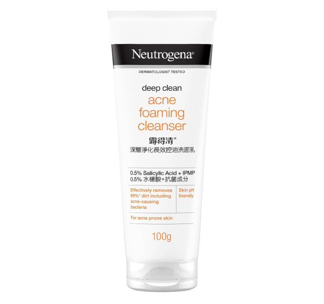 Neutrogena Deep Clean Acne Foam Cleanser