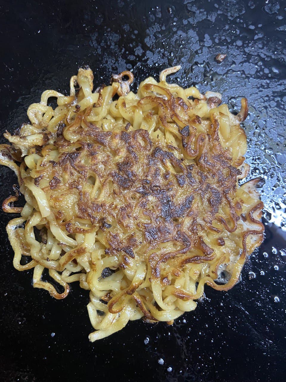 pancit canton pancake 