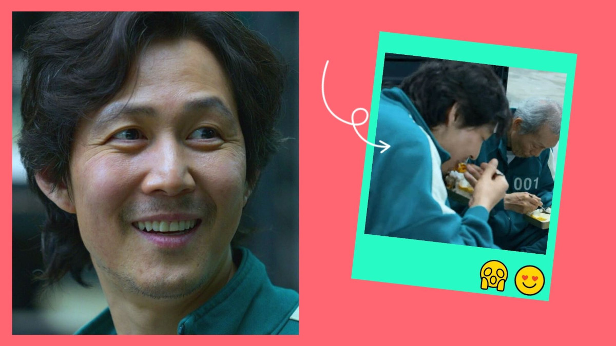 Lee Jung Jae reacts to his viral food scene in Squid Game