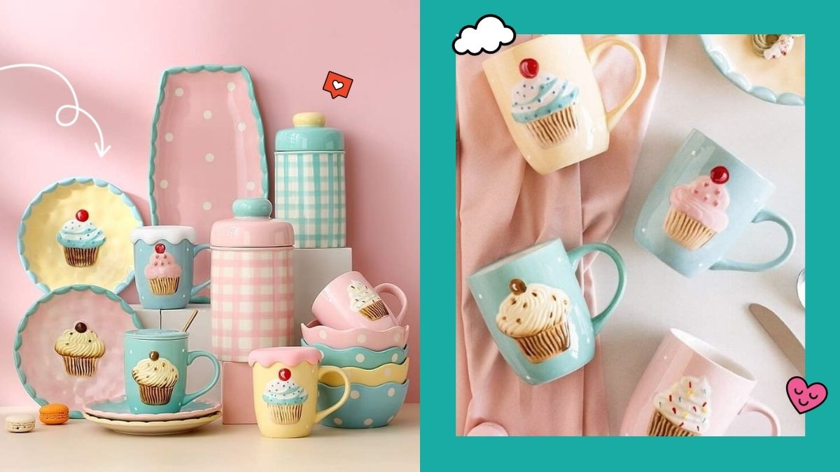 Kawaiirashii Home PH Cupcake Ceramic Collection