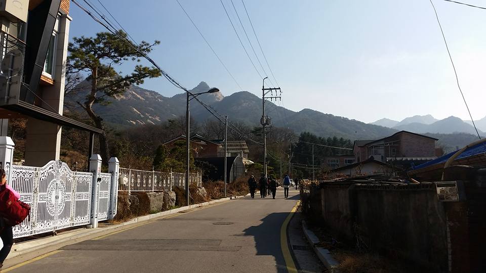 Bukhansan jump-off point