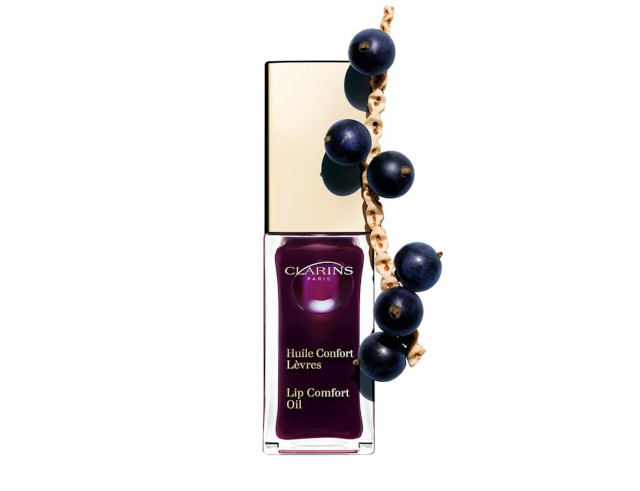 Clarins Lip Comfort Oil in Blackberry