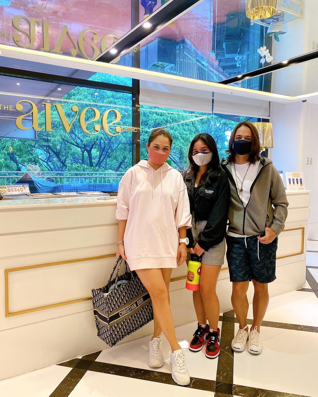 Yohan goes on pamper day with her parents Judy Ann Santos and Ryan Agoncillo.