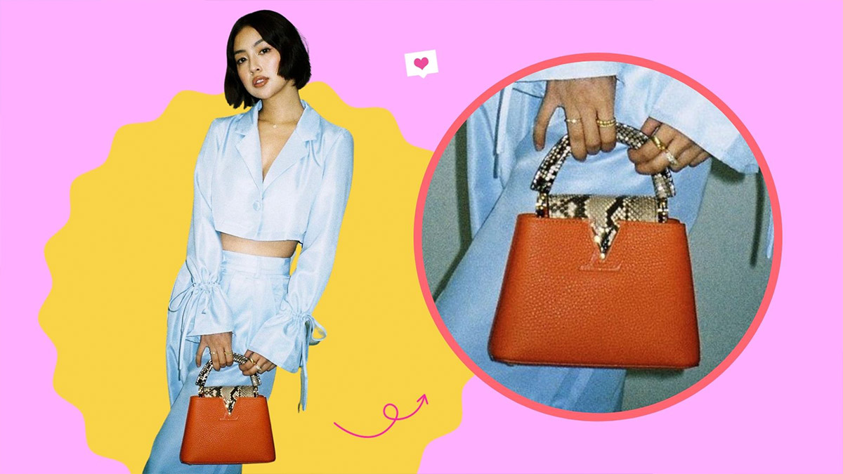 Rei Germar splurged on Louis Vuitton Capucines and other items in her newest haul