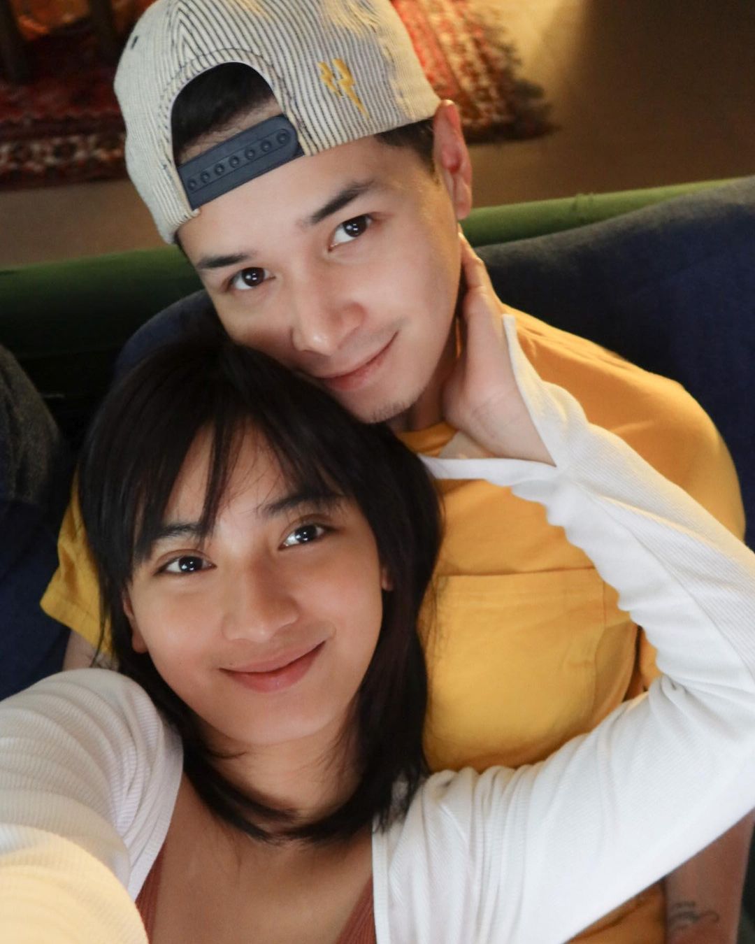 Pat Sugui shares an adorable selfie with fiancée Aeriel Garcia.