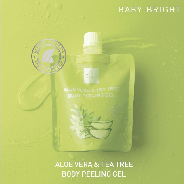 Baby Bright Aloe Vera & Tea Tree Body Peeling Gel