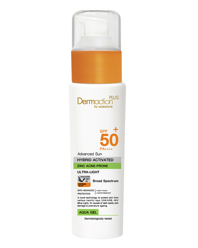 dermaction by watsons anti-acne sunscreen
