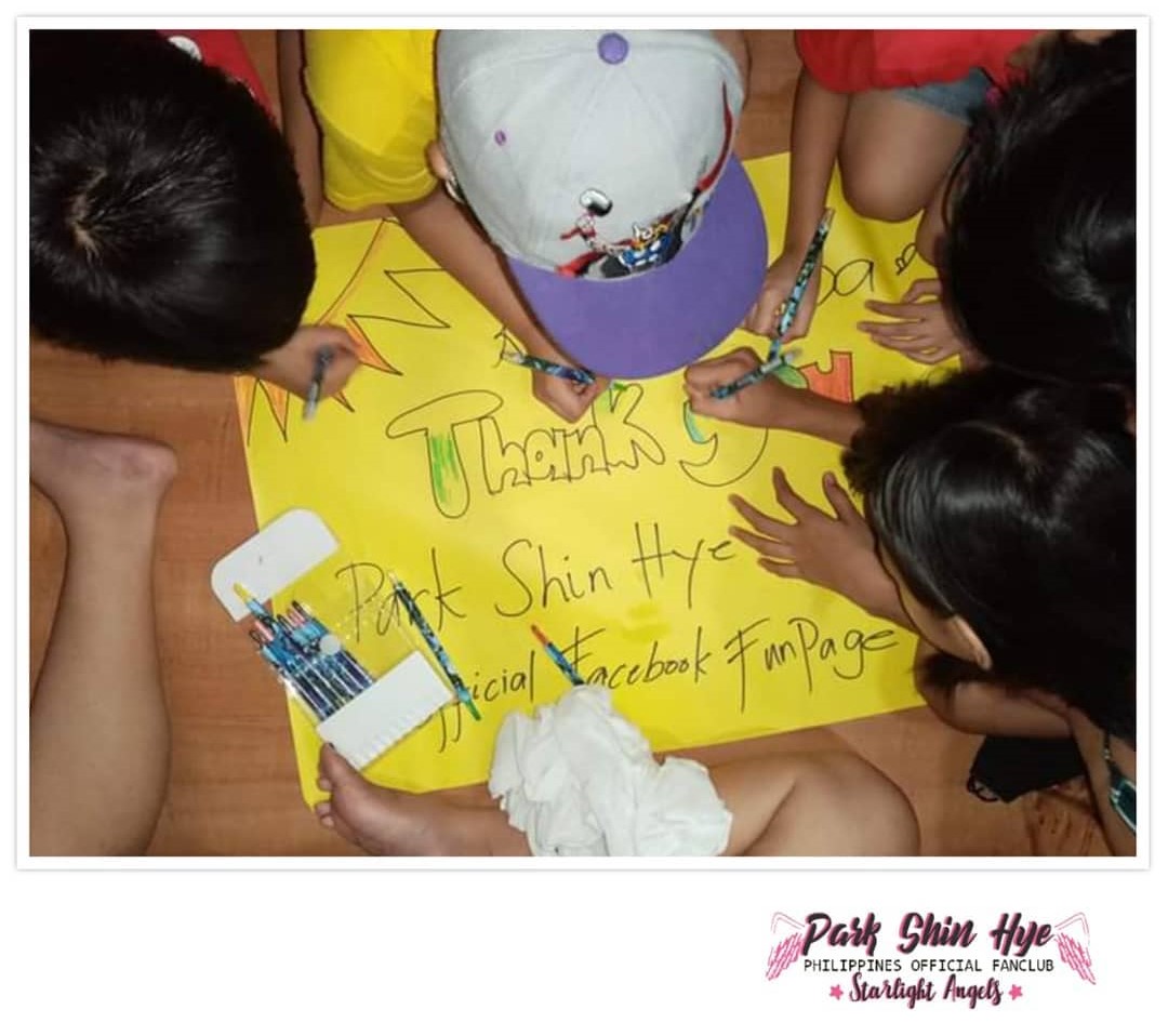 Park Shin Hye Philippines charity projects
