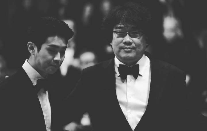 Choi Woo Shik and director Bong Joon Ho