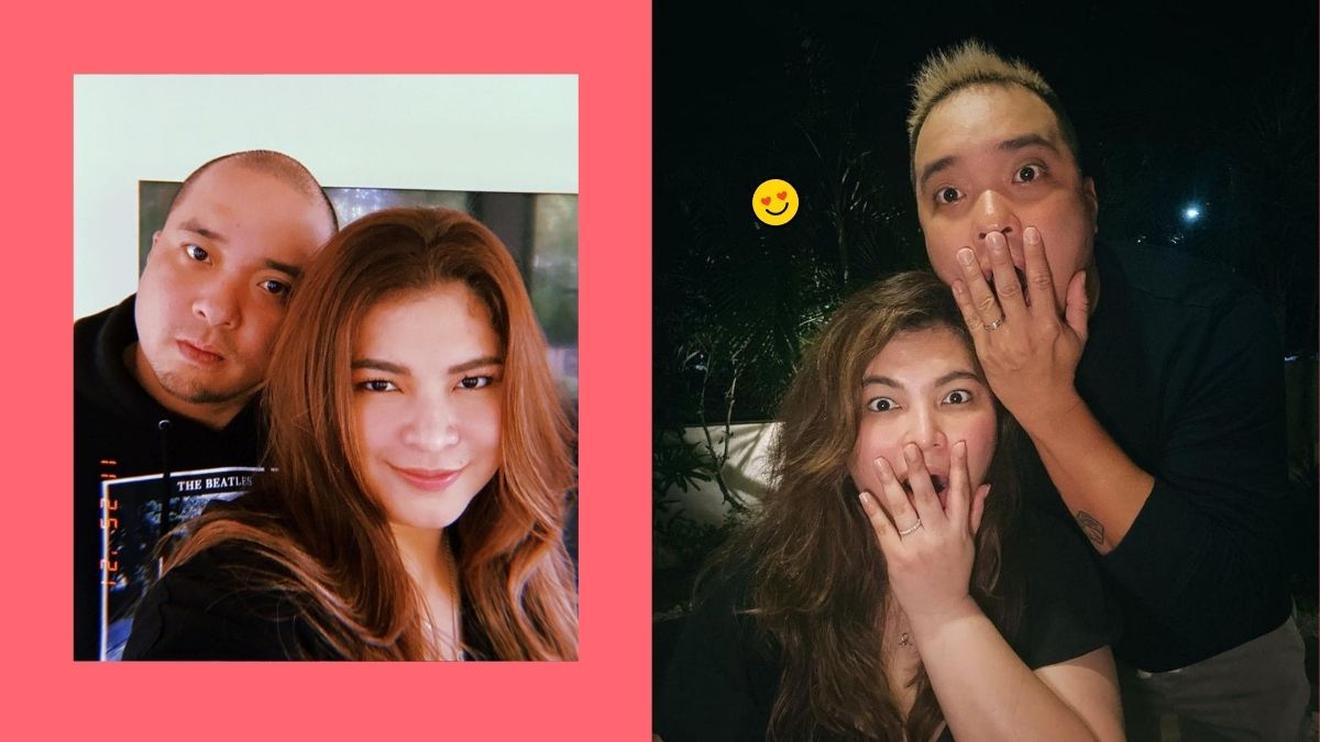 Neil Arce gives Angel Locsin a wedding ring for Valentine's day