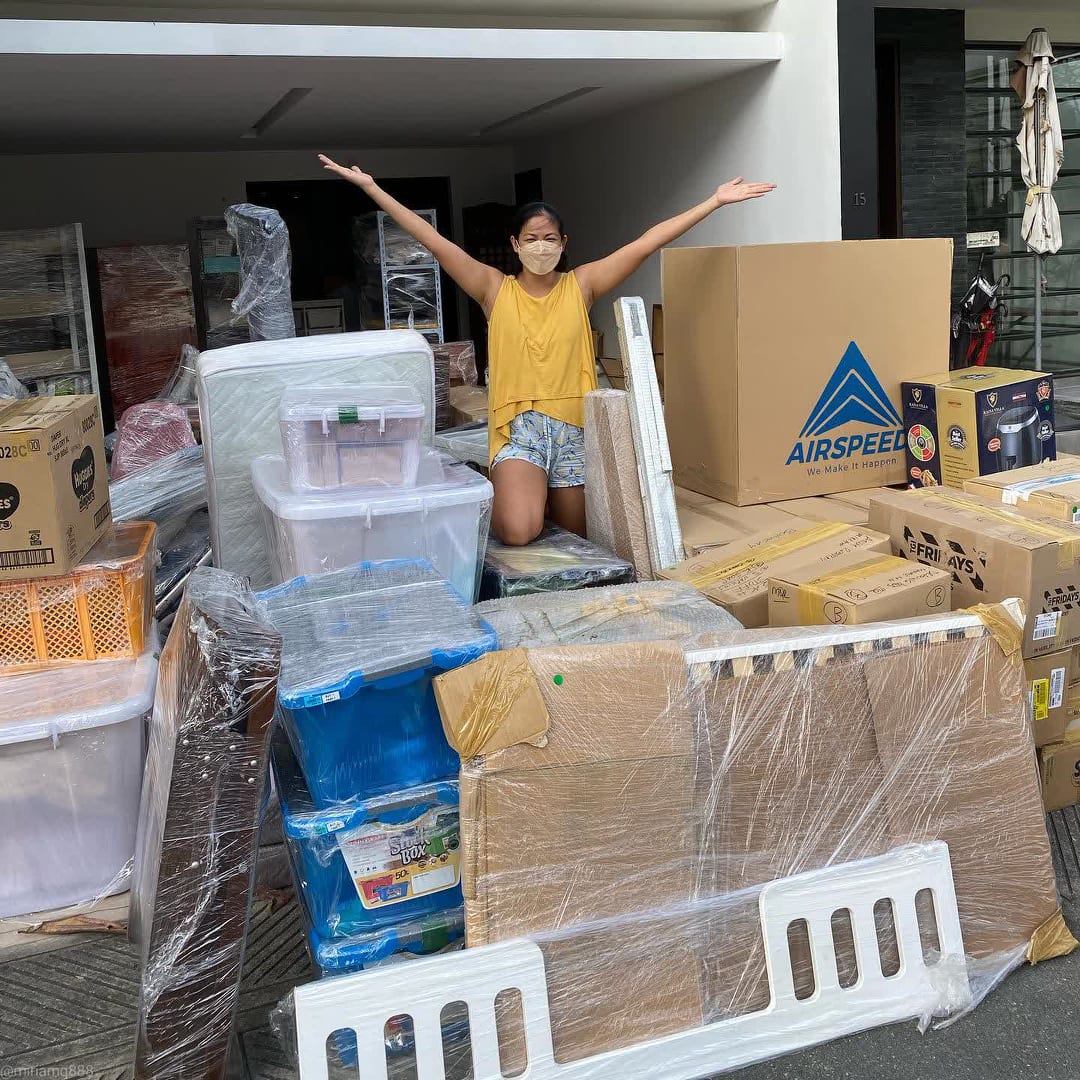 Miriam Quiambao moving house