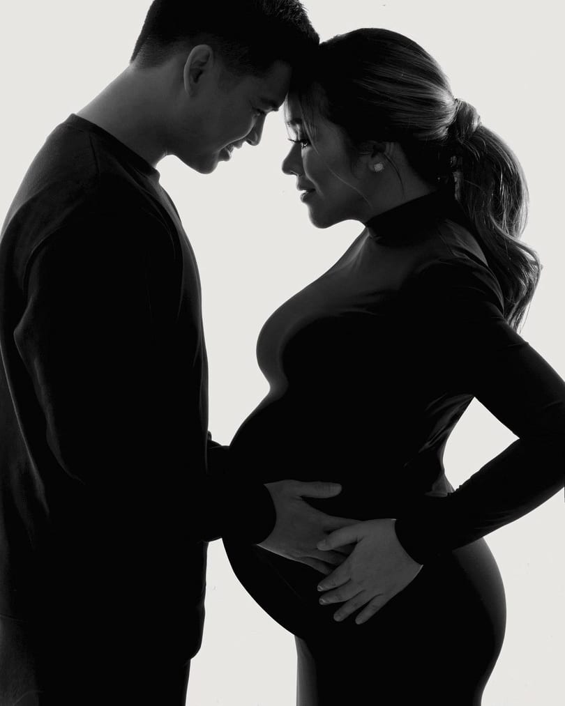 Angeline Quinto maternity shoot photo with non-showbiz boyfriend