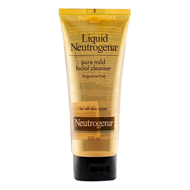 neutrogena pure mild facial cleanser