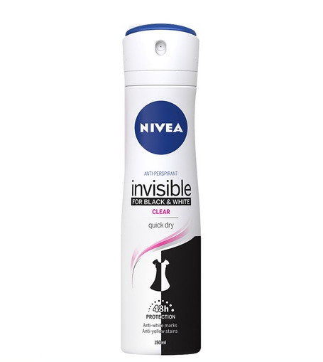 NIVEA Deodorant Black & White Clear Anti-Perspirant Spray