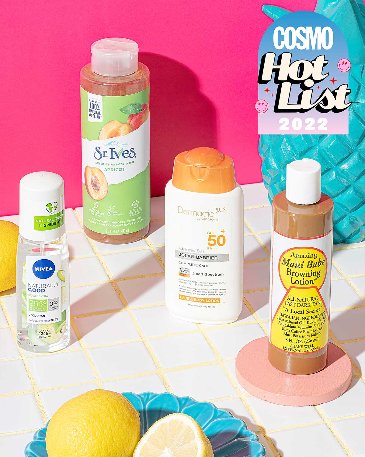 cosmo ph hot list 2022 - best body care products 
