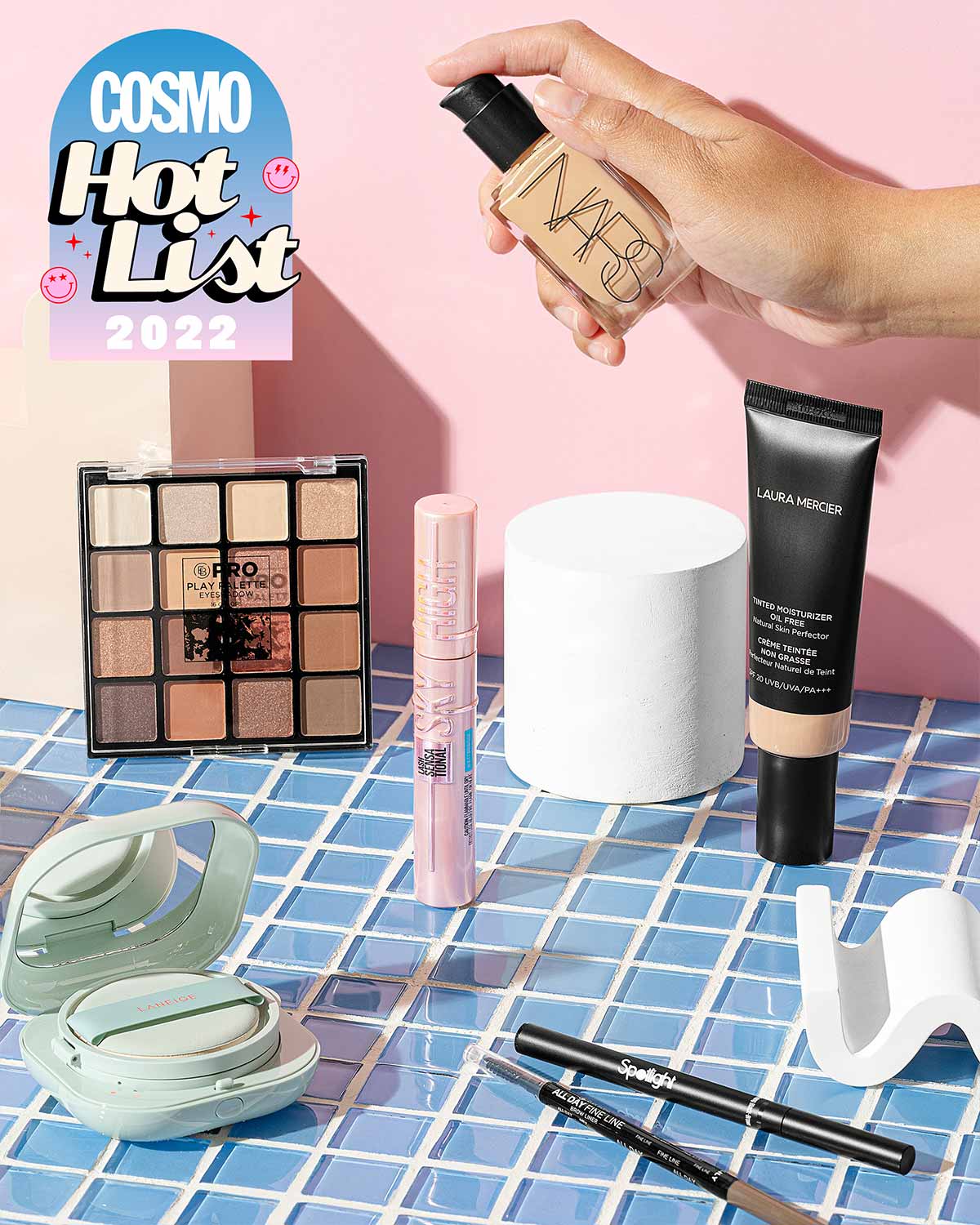 cosmo ph hot list 2022 - best makeup products