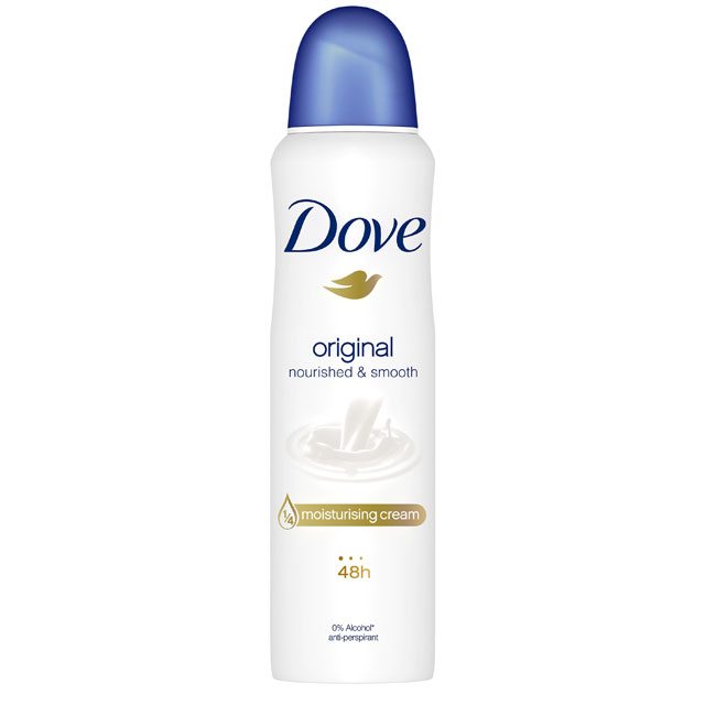 Dove Deodorant Spray Original Nourish And Smooth