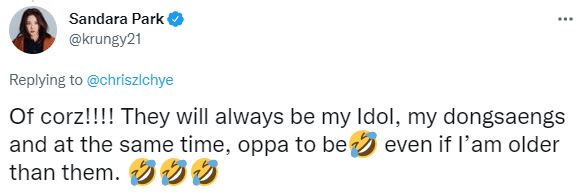 Sandara Park Responds To A Tweet Asking Her About BIGBANG's Comeback