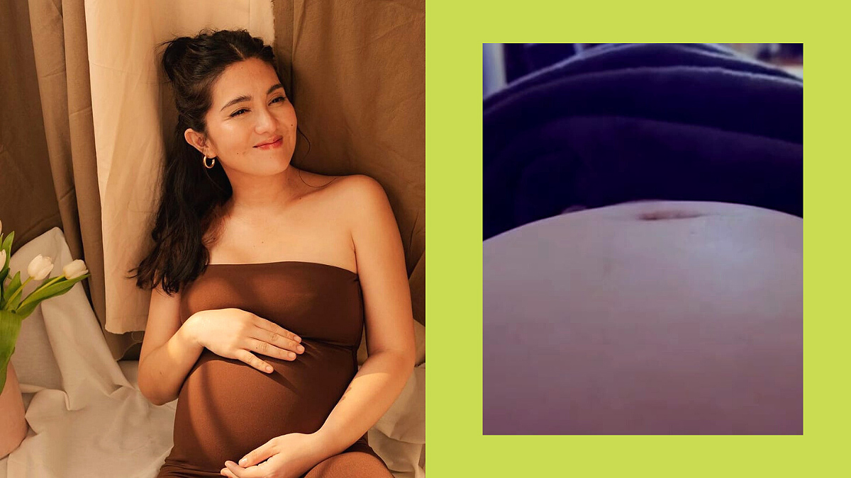 Dimples Romana reveals the name they've chosen for baby number three