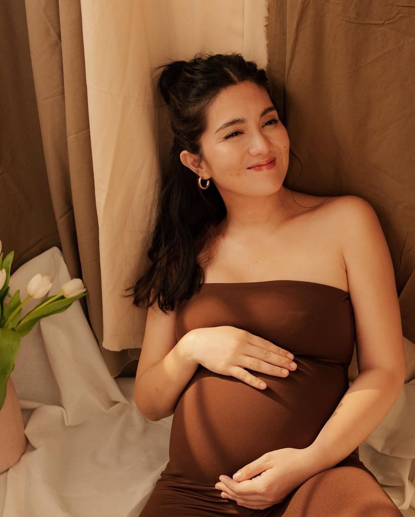 Dimples Romana pregnant with third child