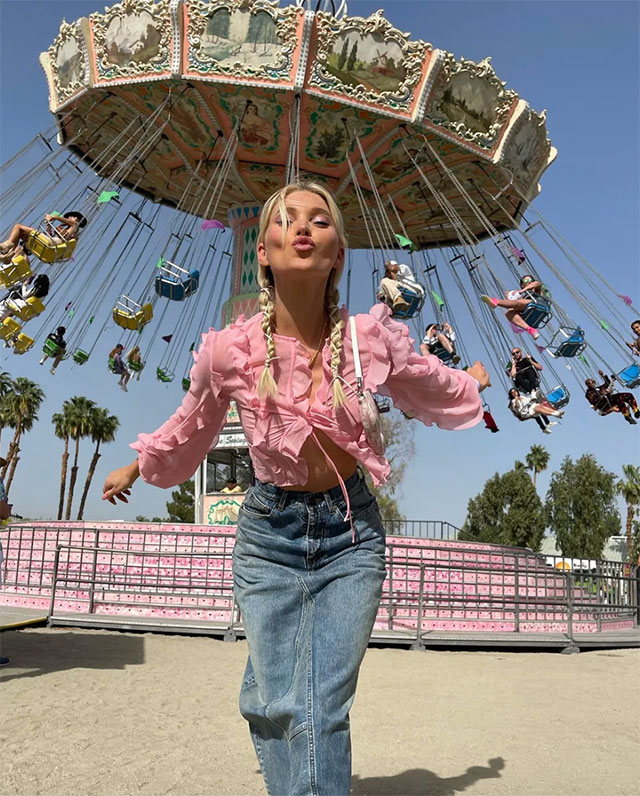  Elsa Hosk in Coachella 2022