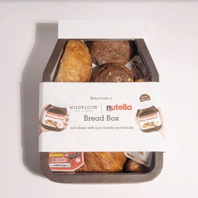 Wildflour x Nutella Bread Box