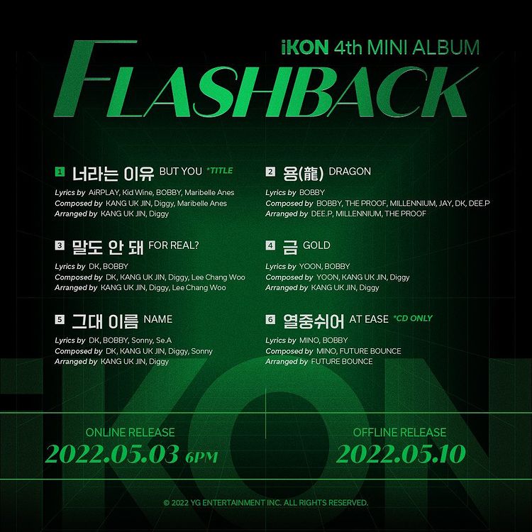 iKON's FLASHBACK album