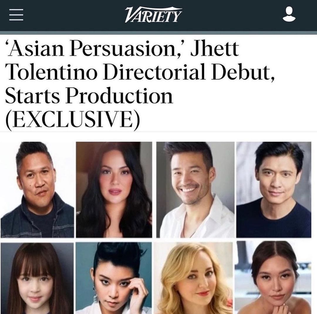 KC Concepcion stars in the US feature film Asian Persuasion