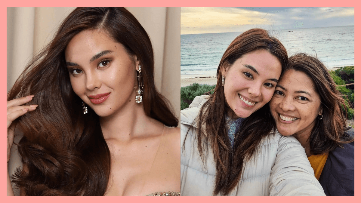 catriona gray pays tribute to her mom mita gray on mother's day