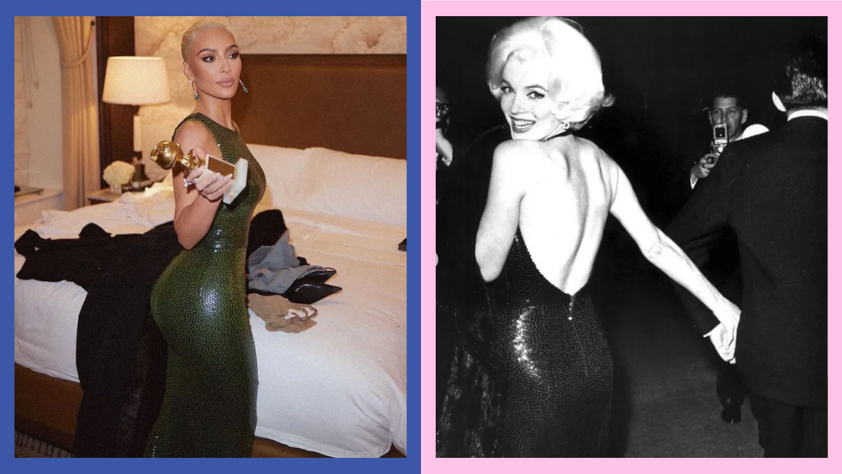 Kim Kardashian Just Wore Another One Of Marilyn Monroe's Iconic Dresses