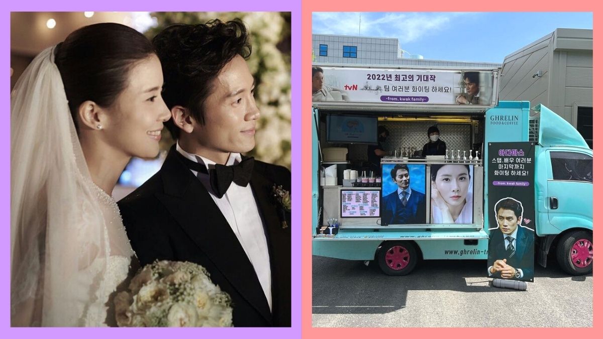 Ji Sung Received Food Trucks From Lee Bo Young And Their Kids