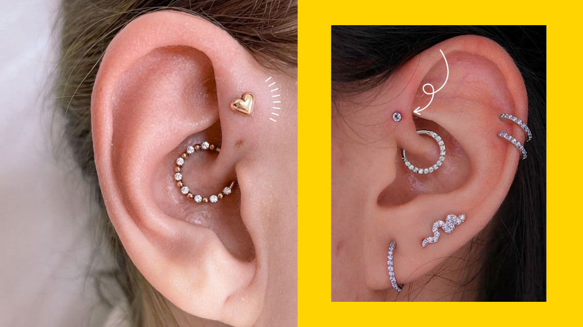 Forward Helix Piercing Facts: Pain Level, Healing Time