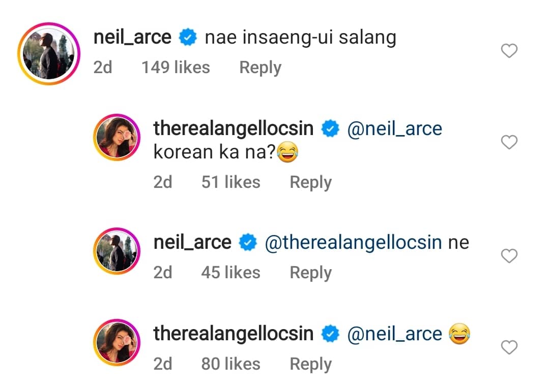 Neil Arce comments on Angel Locsin's new Korean haircut