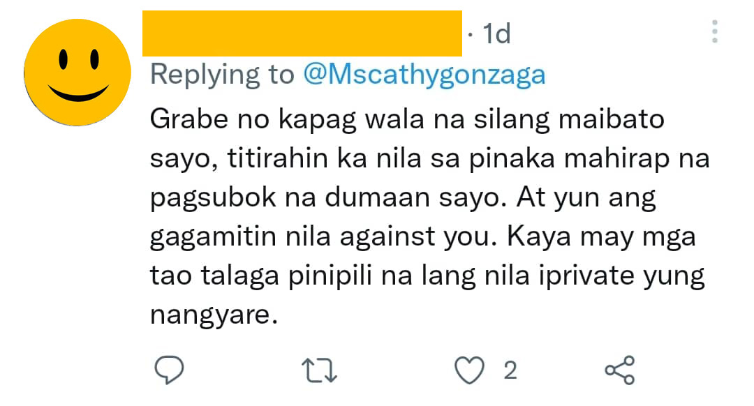 Netizens defend Alex Gonzaga from basher belittlingher miscarriage