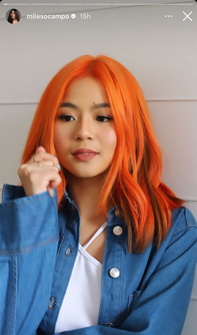 orange hair color