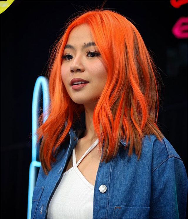 orange hair color