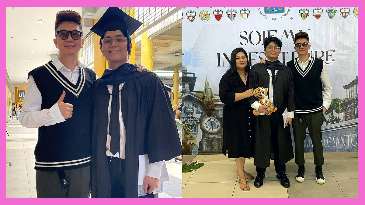 Vhong Navarro and Bianca Lapus' son graduates from college