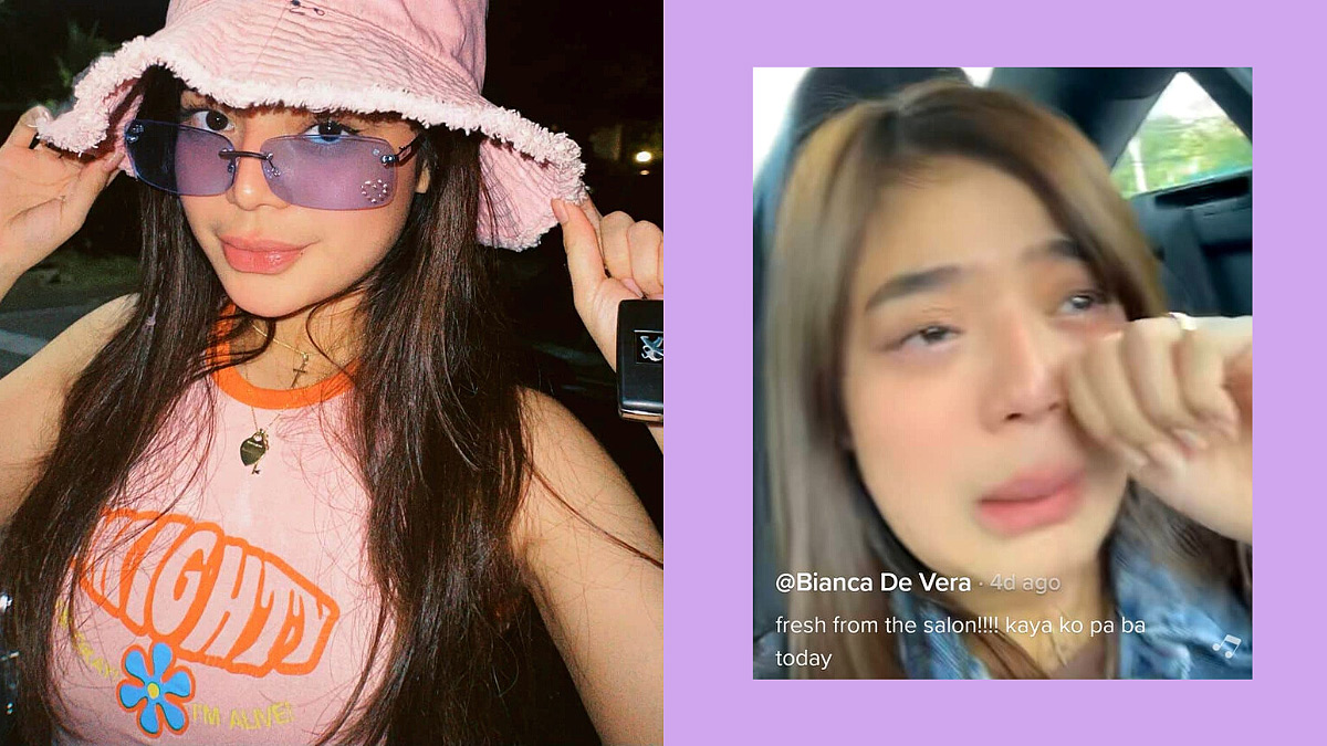Bianca De Vera cries due to towed car, unfinished hair rebonding session