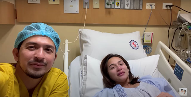 jennylyn mercado and dennis trillo introduce baby to the world