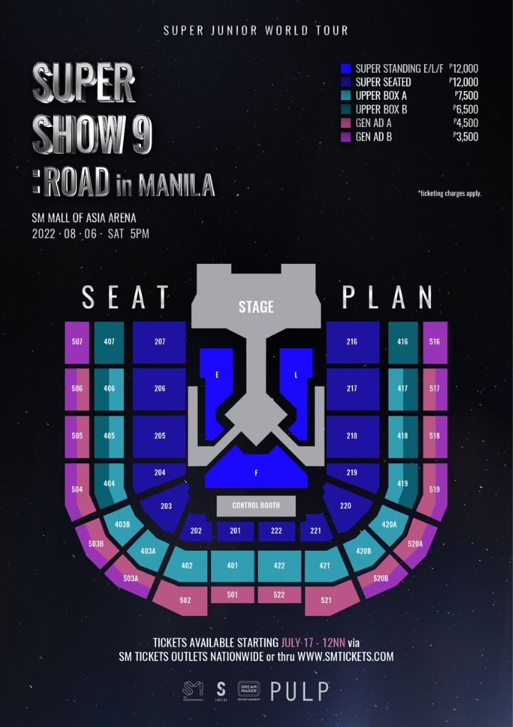 super junior super show 9 manila concert seat plan