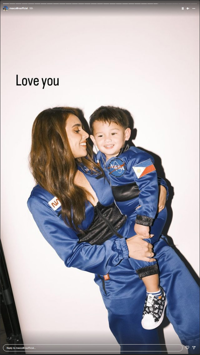 max collins threw a space-themed party for her son's second birthday