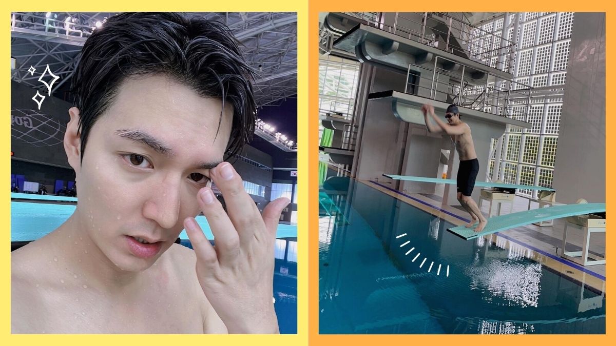 Lee Min Ho Shares His Funny Diving Attempt