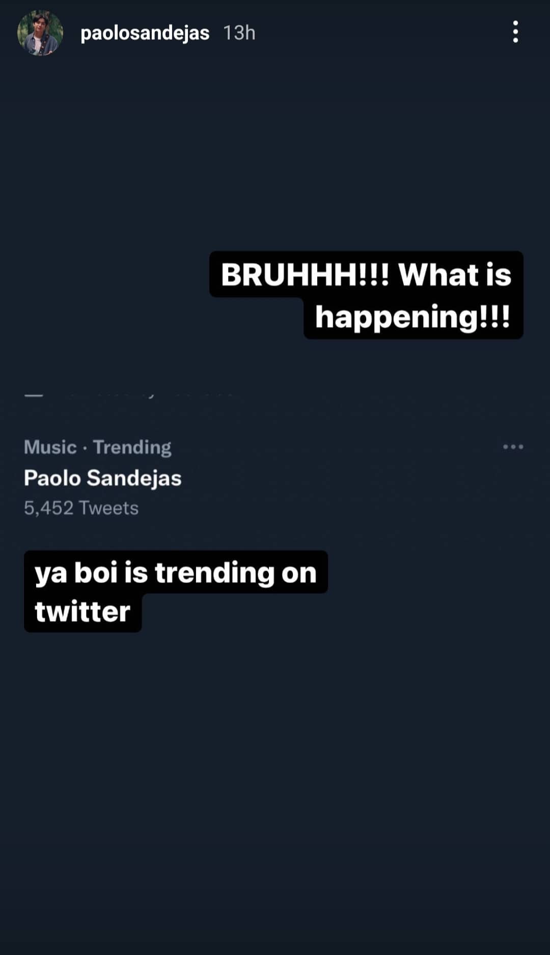Paolo Sandejas trends on Twitter after his song 'Sorry' is played by BTS' V in a vlog