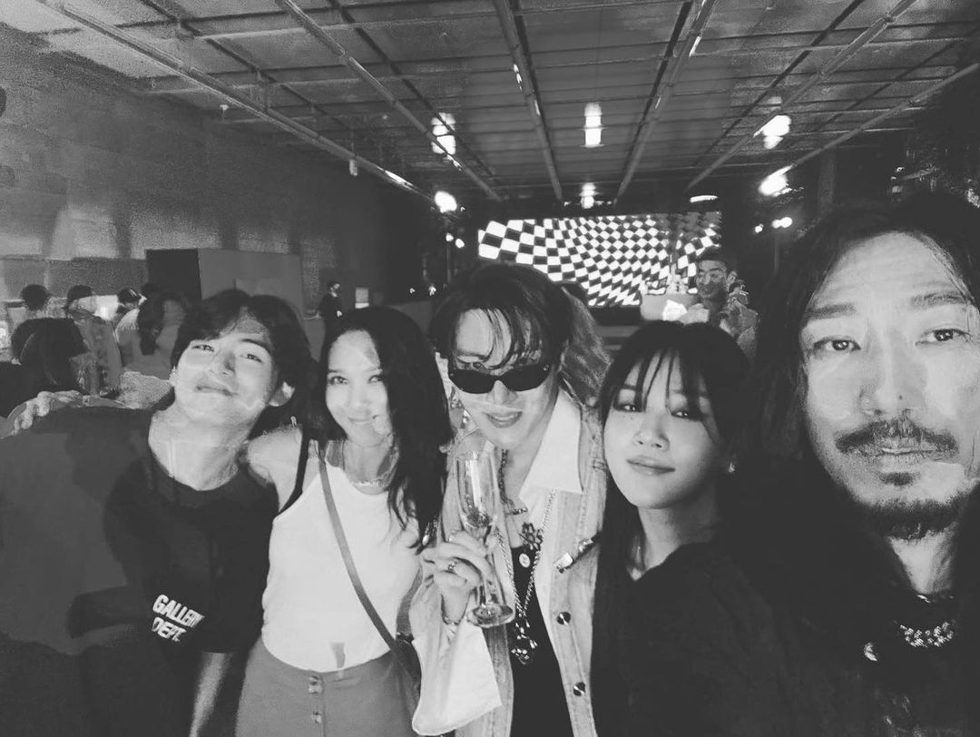 Tiger JK, Yoon Mi Rae, and BIBI at BTS' J-Hope's Listening Party