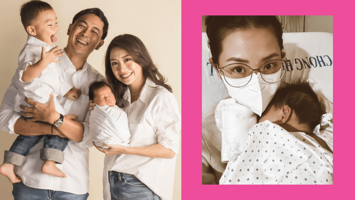 kryz uy and slater young's son sevi doing well after surgery for inguinal hernia
