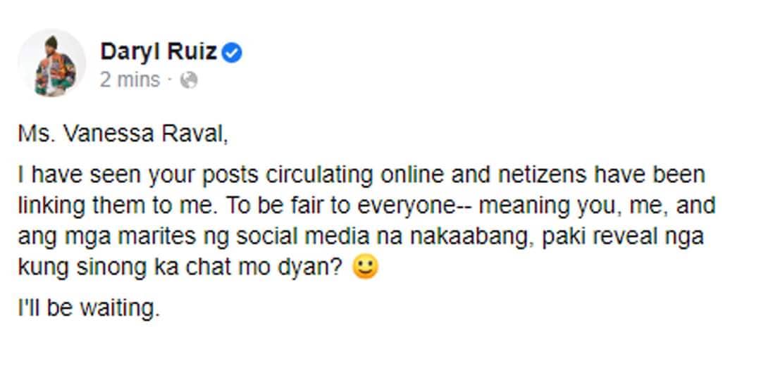 Skusta Clee challenges Vanessa Raval to name the rapper she claims is messaging her
