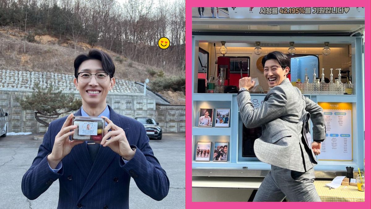 Kang Ki Young's Mother-In-Law Sent A Coffee Truck To Prove That He's Married